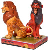 Disney : Le Roi Lion - Traditions - Statue Simba & Scar "Proud and Petulant"