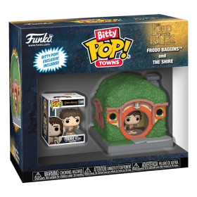 OCTOBRE 2024 : Lord of the Rings - Bitty Pop! Towns - Frodo & The Shire 2,5 cm