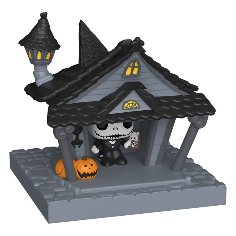 OCTOBRE 2024 : Nightmare Before Christmas - Bitty Pop! Towns - Jack Skellington & Jack's House 2,5 cm