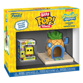 SpongeBob SquarePants - Bitty Pop! Towns - Bob & Pineapple House 2,5 cm