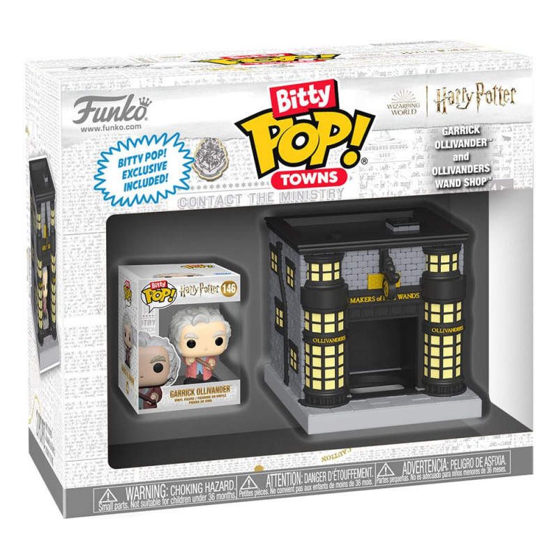 Harry Potter - Bitty Pop! Towns - Garrick Ollivander & Wand Shop 2,5 cm