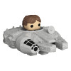 OCTOBRE 2024 : Star Wars - Bitty Pop! Rides - Han Solo & The Millennium Falcon 2,5 cm