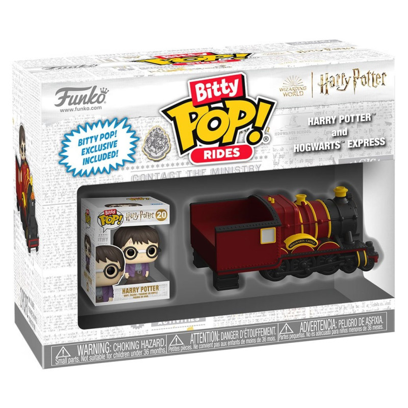 Harry Potter - Bitty Pop! Rides - Harry & Hogwarts Express 2,5 cm