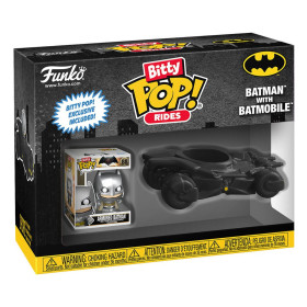 DC Comics - Bitty Pop! Rides - Batman & Batmobile 2,5 cm