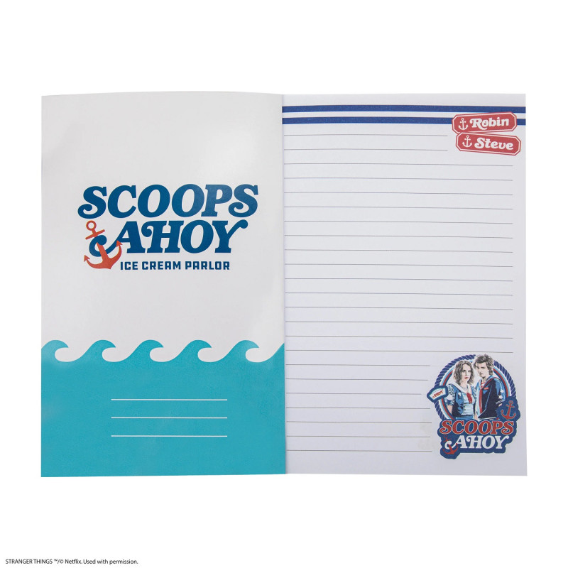 Stranger Things - Carnet souple Scoops Ahoy