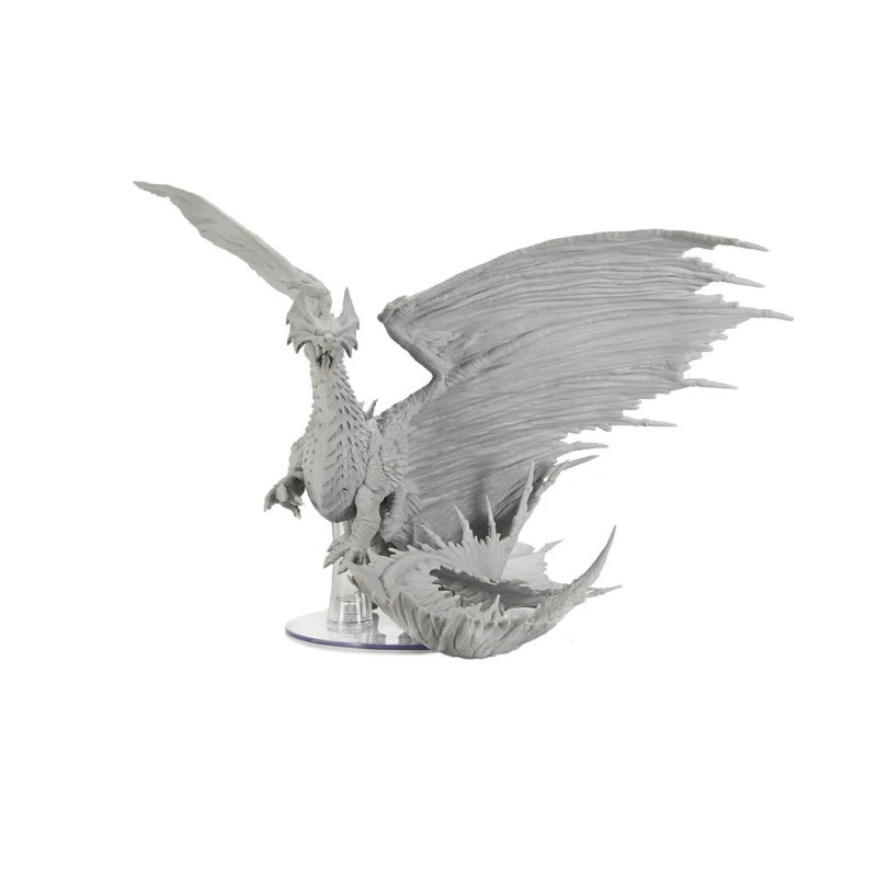 Dungeons & Dragons: Nolzur’s Marvelous - Figurine à peindre Model Kit Adult Brass Dragon