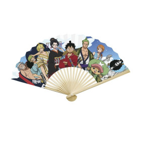 One Piece - éventail Equipage Chapeau de Paille Wano