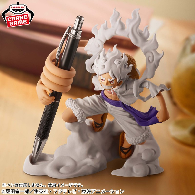 One Piece - Figurine Figlife! porte-stylo Luffy Gear 5 (12 cm)