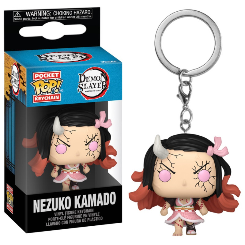 Demon Slayer (Kimetsu no Yaiba) - Pop! Pocket - Porte-clé Nezuko Demon Form