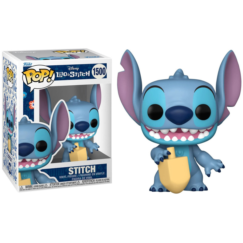 Disney : Lilo & Stitch - Pop! -Hanukkah Stitch with Dreidel n°1500