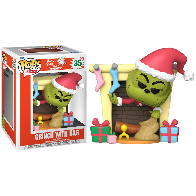 How the Grinch Stole Christmas - Pop! Deluxe - Grinch with Bag n°35