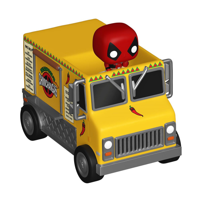 Marvel - Bitty Pop! Rides - Deadpool & Chimichanga Truck 2,5 cm