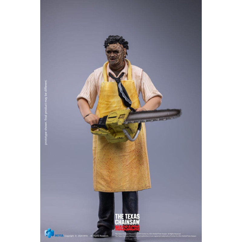 JUIN 2025 : Texas Chainsaw Massacre (1974) - Figurine 1/18 Exquisite Mini Leatherface Killing Mask 11 cm