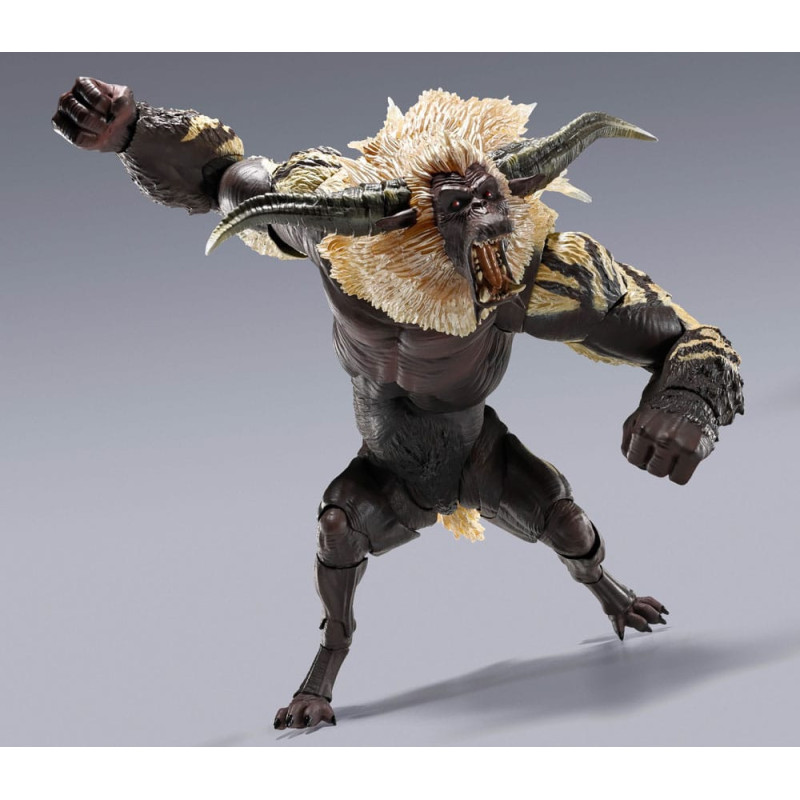 AVRIL 2025 : Monster Hunter - Figurine S.H. Monster Arts Furious Rajang 20 cm