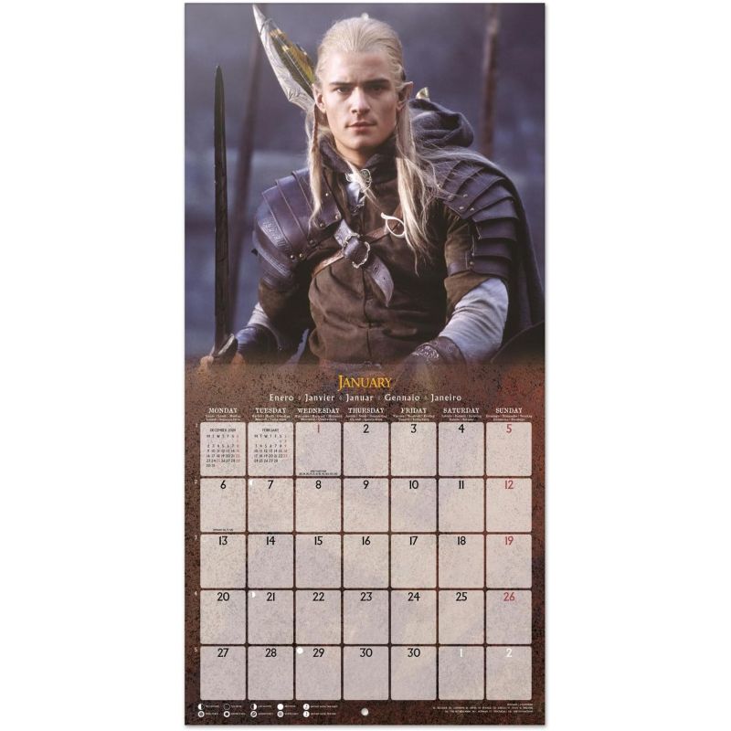 Lord of the Rings - Calendrier 2025