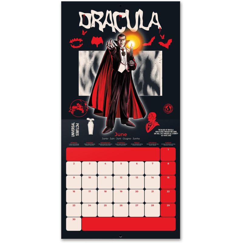 Universal Monsters - Calendrier 2025