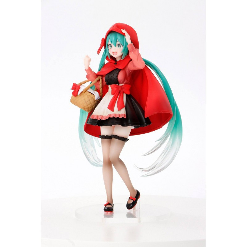 DÉBUT 2025 : Hatsune Miku - Figurine Wonderland Series : Miku version Red Riding Hood