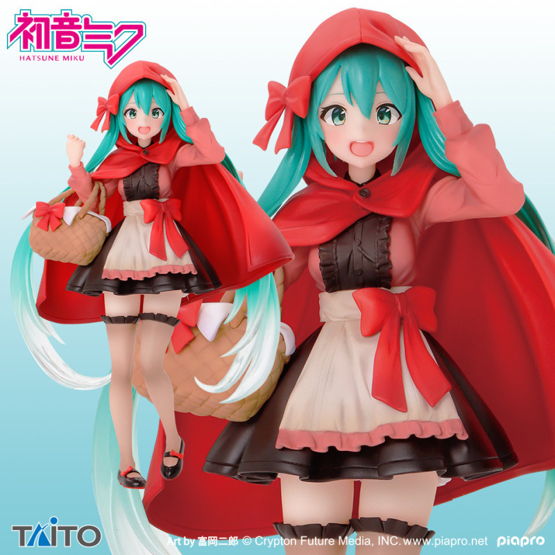 Hatsune Miku - Figurine Wonderland Series : Miku version Red Riding Hood