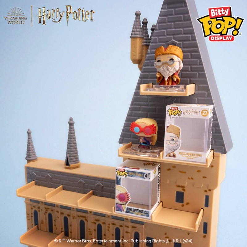 Harry Potter - Bitty Pop! - Display Hogwarts