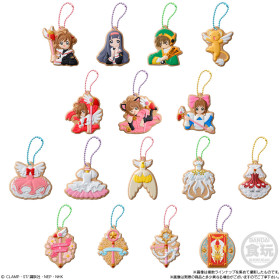 CardCaptor Sakura - Porte-clé Cookie Charmcot 1 EXEMPLAIRE ALEATOIRE