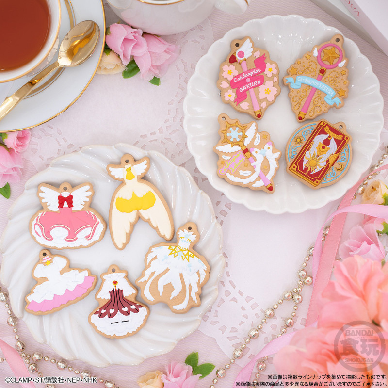 CardCaptor Sakura - Porte-clé Cookie Charmcot 1 EXEMPLAIRE ALEATOIRE