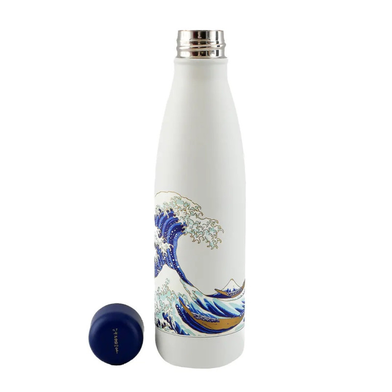 Hokusai - Bouteille gourde isotherme 500 ml La Grande Vague de Kanagawa