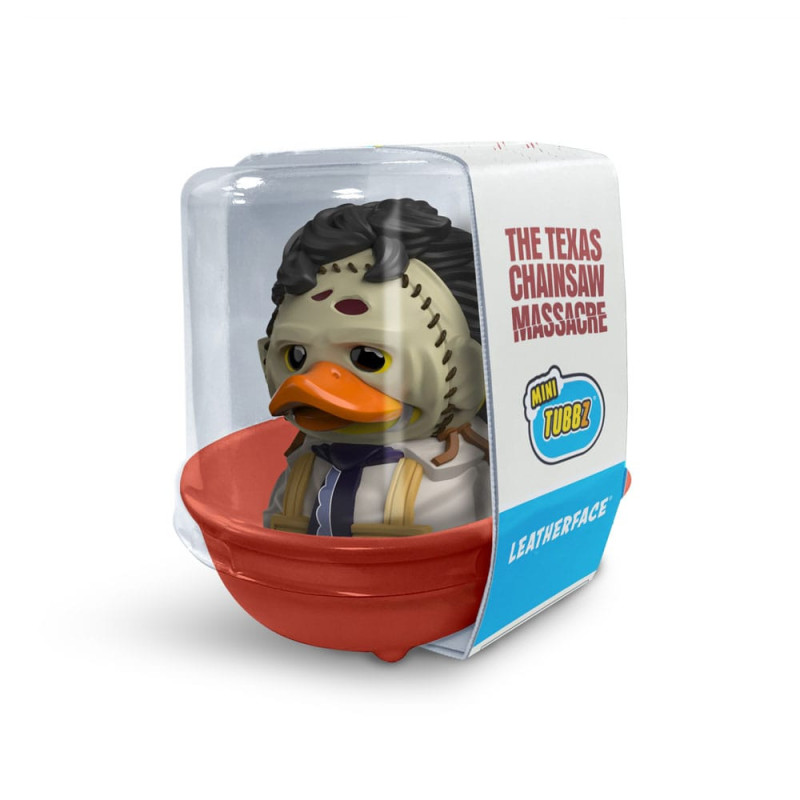 DÉCEMBRE 2024 : Texas Chainsaw Massacre - Figurine canard MINI TUBBZ Leatherface 5 cm