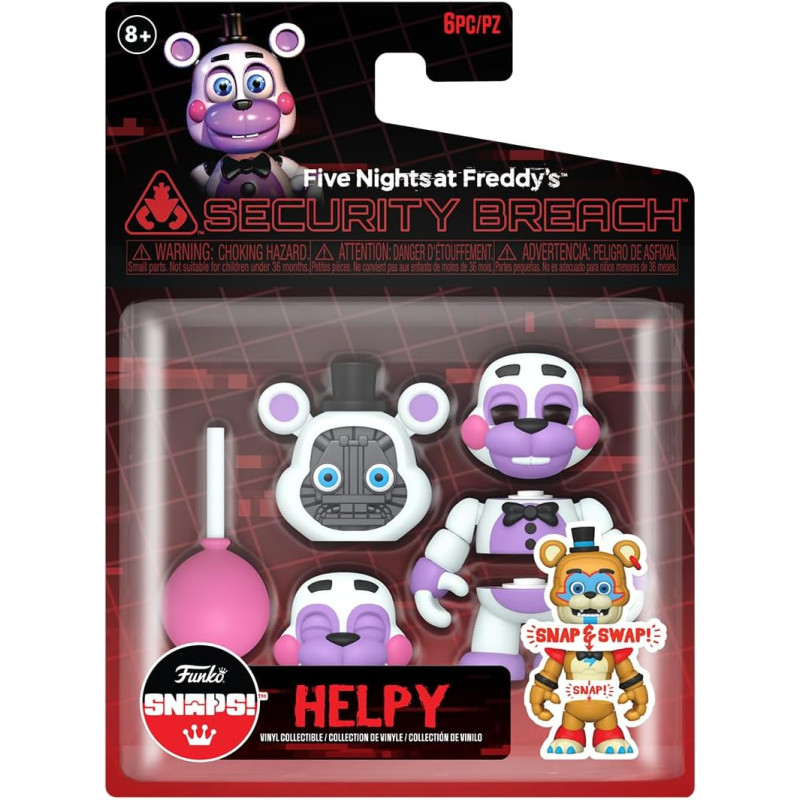 Five Nights at Freddy's - Figurine Snap : Helpy (9 cm)