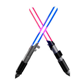 Star Wars - Set de 2 Stylos à Bille sabres de Luke & Vader