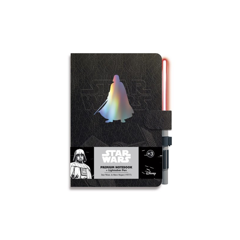 Star Wars - Carnet + stylo à Bille sabre de Darth Vader