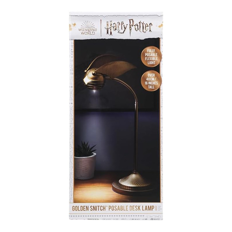 Harry Potter - Lampe de bureau Golden Snitch Vif d'Or