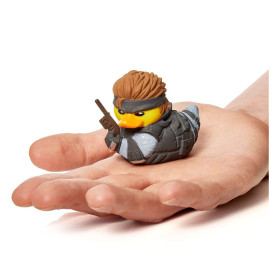 Metal Gear Solid - Figurine canard MINI TUBBZ Solid Snake 5 cm