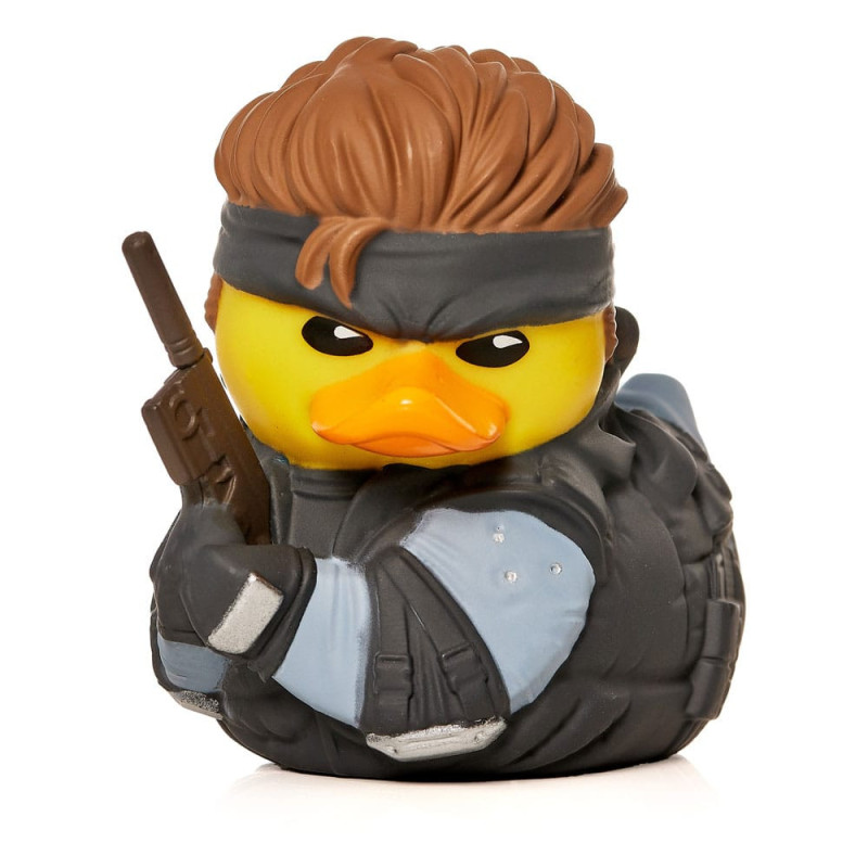 Metal Gear Solid - Figurine canard MINI TUBBZ Solid Snake 5 cm