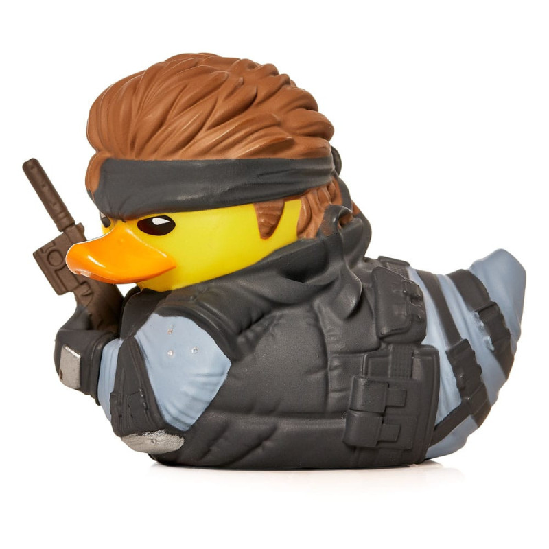 Metal Gear Solid - Figurine canard MINI TUBBZ Solid Snake 5 cm