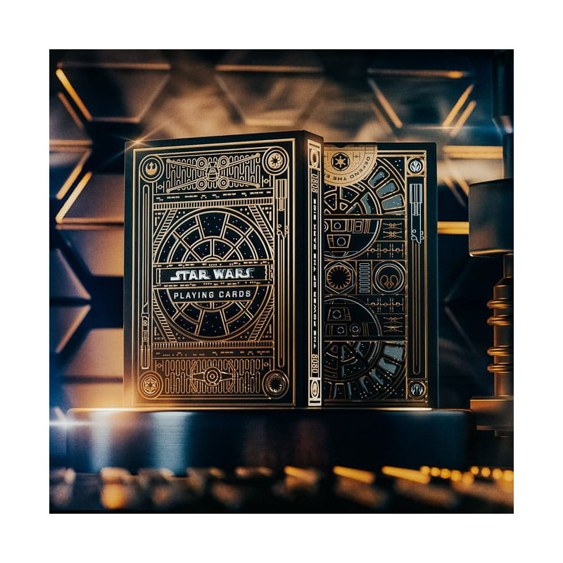 JANVIER 2025 : Star Wars - Jeu de 52 cartes Gold Version