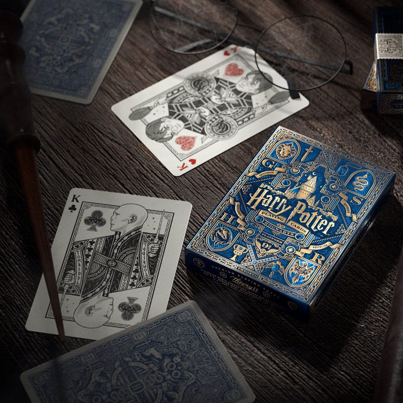 JANVIER 2025 : Harry Potter - Jeu de 52 cartes Blue Version