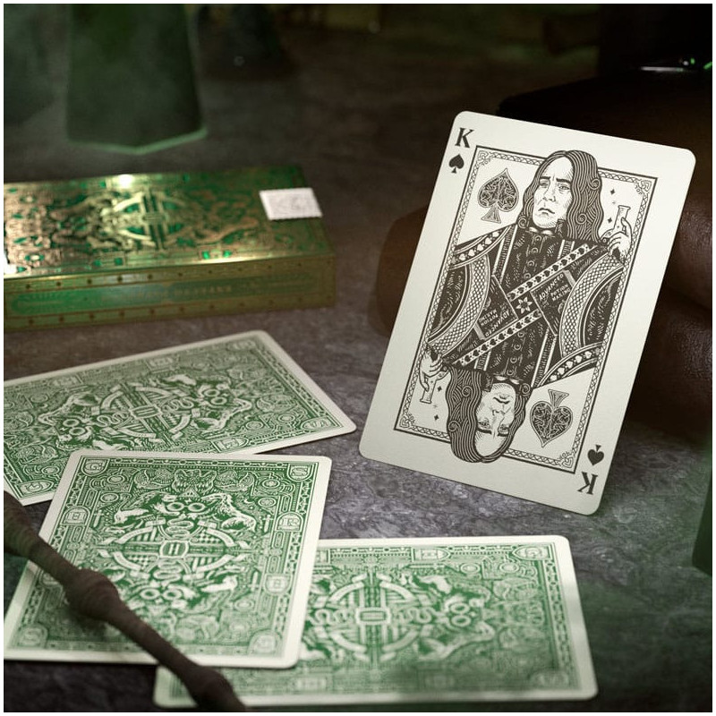 JANVIER 2025 : Harry Potter - Jeu de 52 cartes Green Version