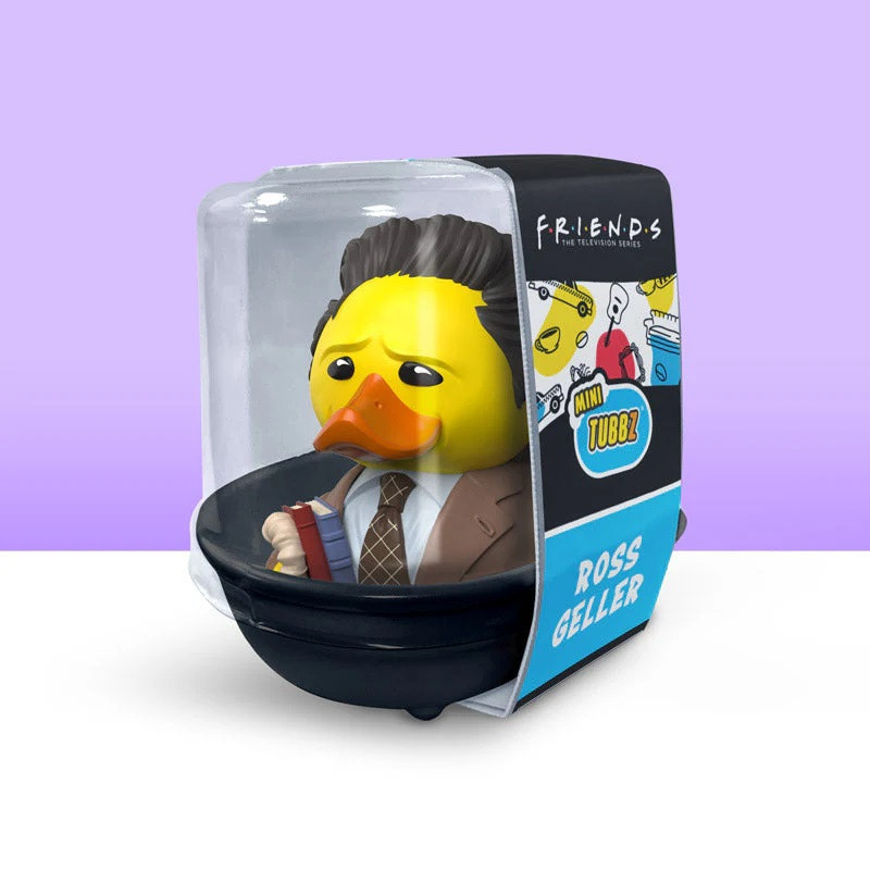 Friends - Figurine canard MINI TUBBZ Ross Geller 5 cm