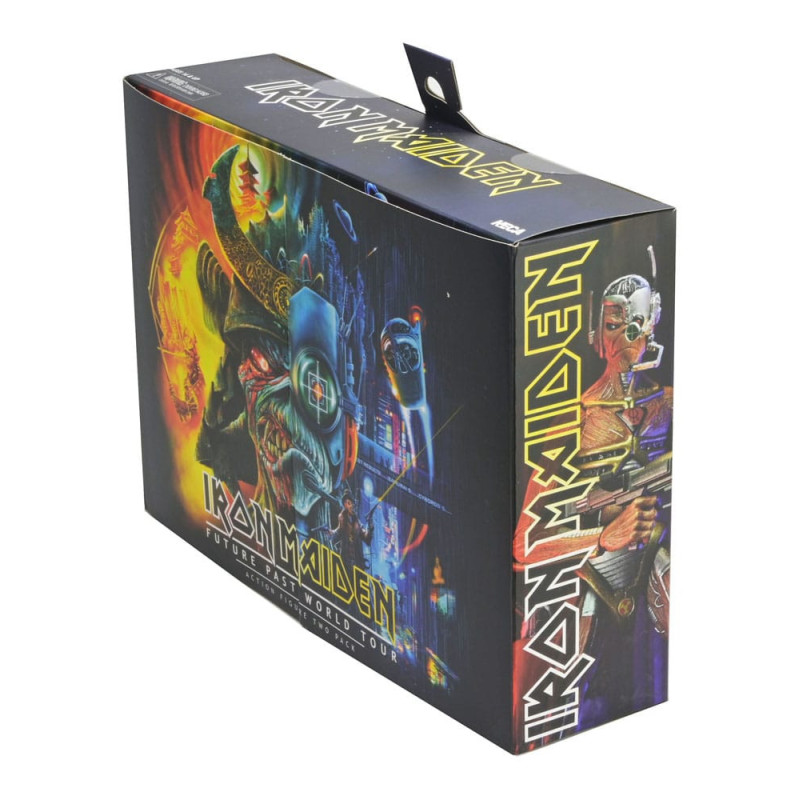 FÉVRIER 2025 : Iron Maiden - Pack 2 figurines Ultimate Future Past World Tour 18 cm