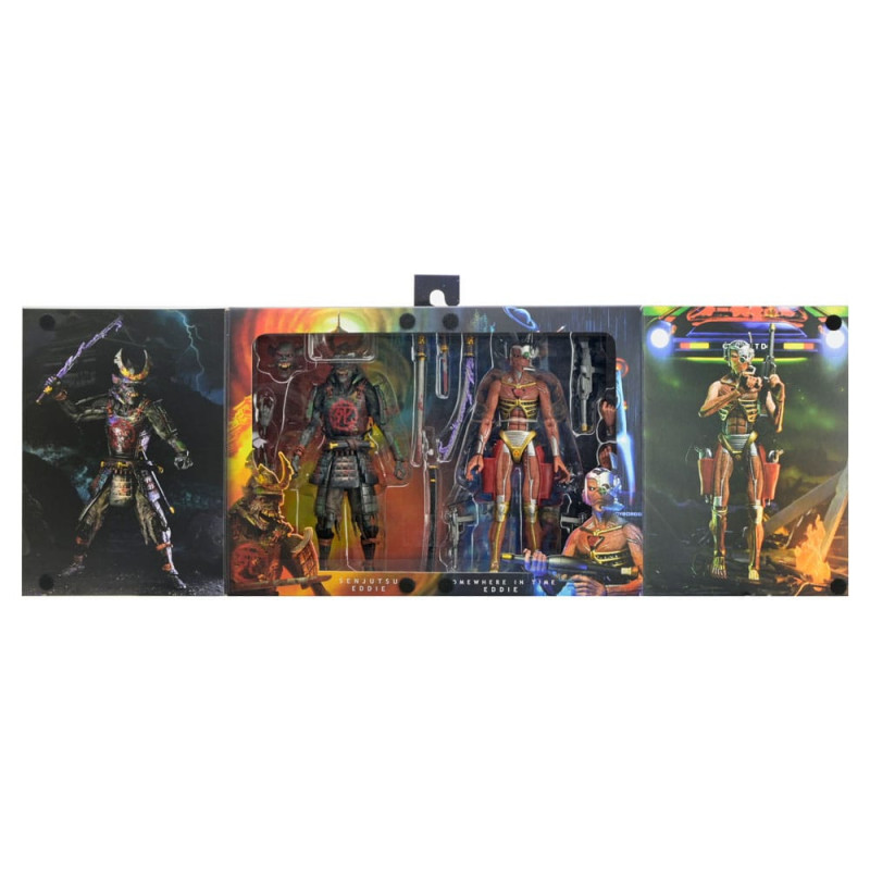 FÉVRIER 2025 : Iron Maiden - Pack 2 figurines Ultimate Future Past World Tour 18 cm