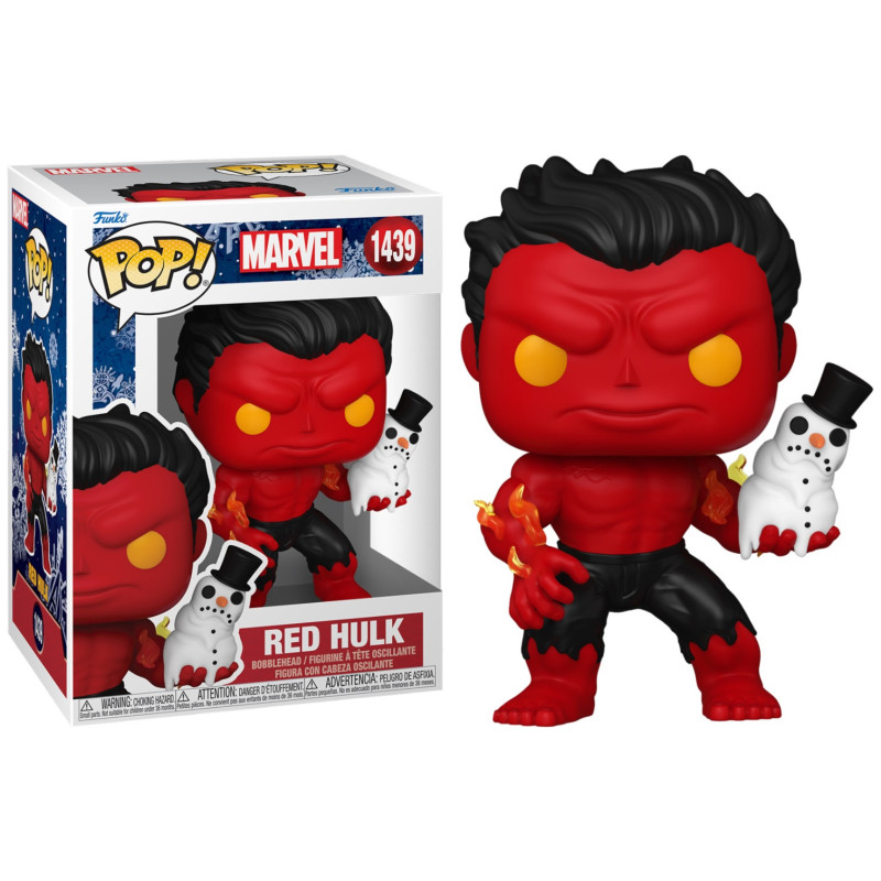 OCTOBRE 2024 : Marvel - Pop! - Holiday Red Hulk n°1439