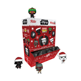 Star Wars - Mystery Pocket Pop! Holiday - 1 EXEMPLAIRE ALEATOIRE