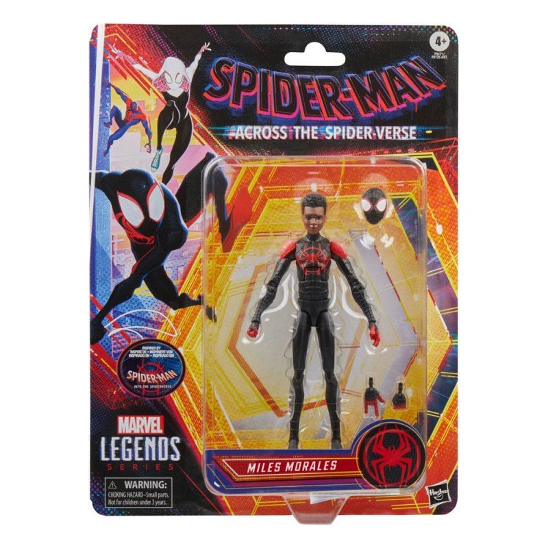 Marvel Legends - Spider-Man Across the Spider-Verse - Figurine Miles Morales 15 cm