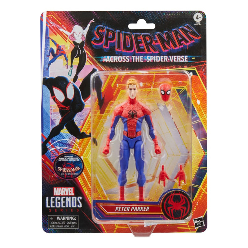 Marvel Legends - Spider-Man Across the Spider-Verse - Figurine Peter Parker 15 cm