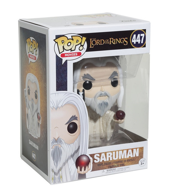 Lord of the Rings - Pop! Movies - Saruman n°447 BOITE ABIMEE