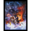 Star Wars - poster encadré Empire Strikes Back (30 x 40 cm)