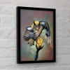 Marvel - poster encadré Wolverine You're Next (30 x 40 cm)