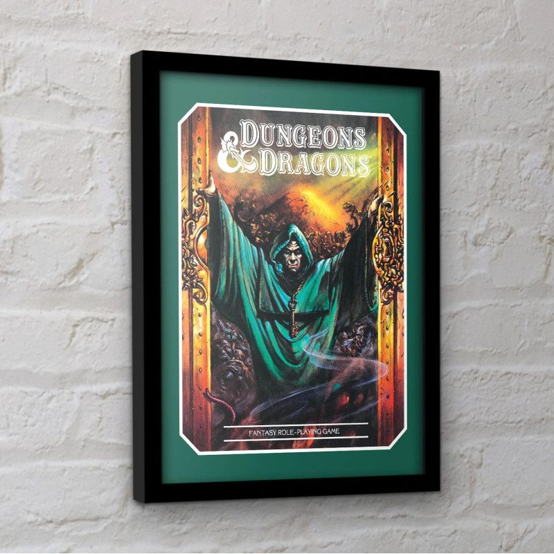 Dungeons & Dragons - poster encadré Dungeon Master (30 x 40 cm)