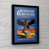 Dungeons & Dragons - poster encadré Expert Rulebook (30 x 40 cm)