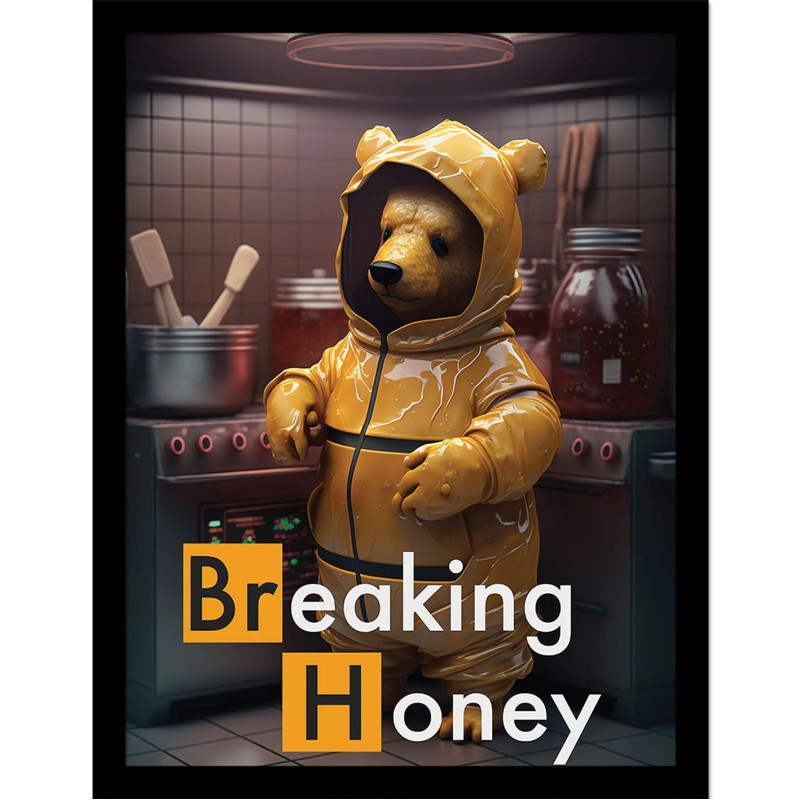 Ada Ingram - Poster encadré Breaking Honey (30 x 40 cm)